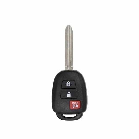 Keyless Factory KeylessFactory:Remote Head Keys:TOYOTA 3-BUTTON REMOTE HEAD KEY GQ4-52T / H CHIP RHK-TOY-52TH-3
